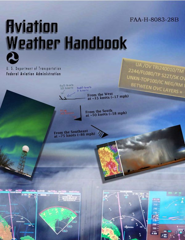 Cover of the FAA Aviation Weather Handbook